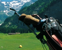 golf clubs in swiss mountains